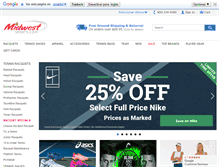 Tablet Screenshot of midwestsports.com